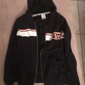 Victoria secret pink black jacket